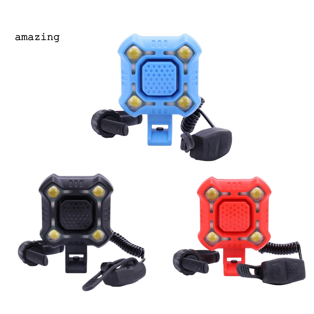 Chuông Xe Đạp Mini Siêu Sáng 2 Trong 1 Tiện Dụng