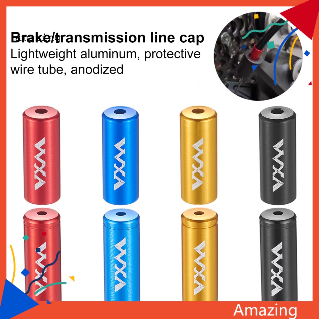 Set 10 Đầu Phanh Xe Đạp Bằng Hợp Kim Nhôm Chống Mòn