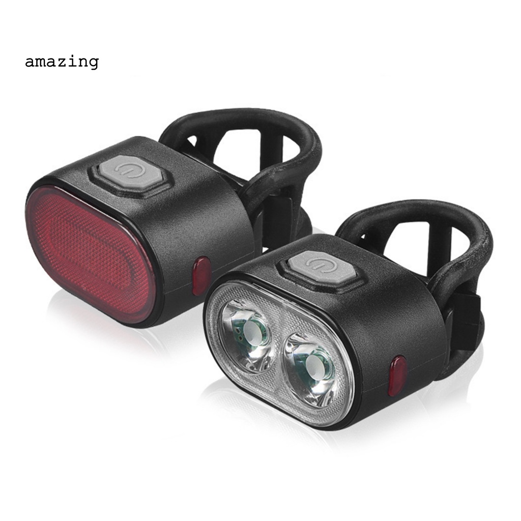 1 Bộ Đèn Đuôi Xe Đạp Độ Sáng Cao Dễ Lắp Đặt