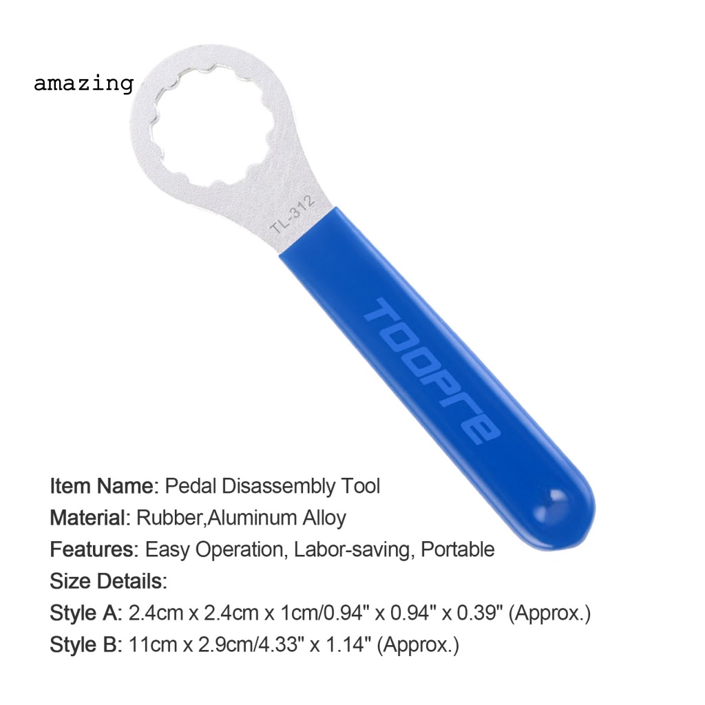 Dụng Cụ Tháo Lắp Bàn Đạp Xe Đạp Chống Mài Mòn Tiện Dụng