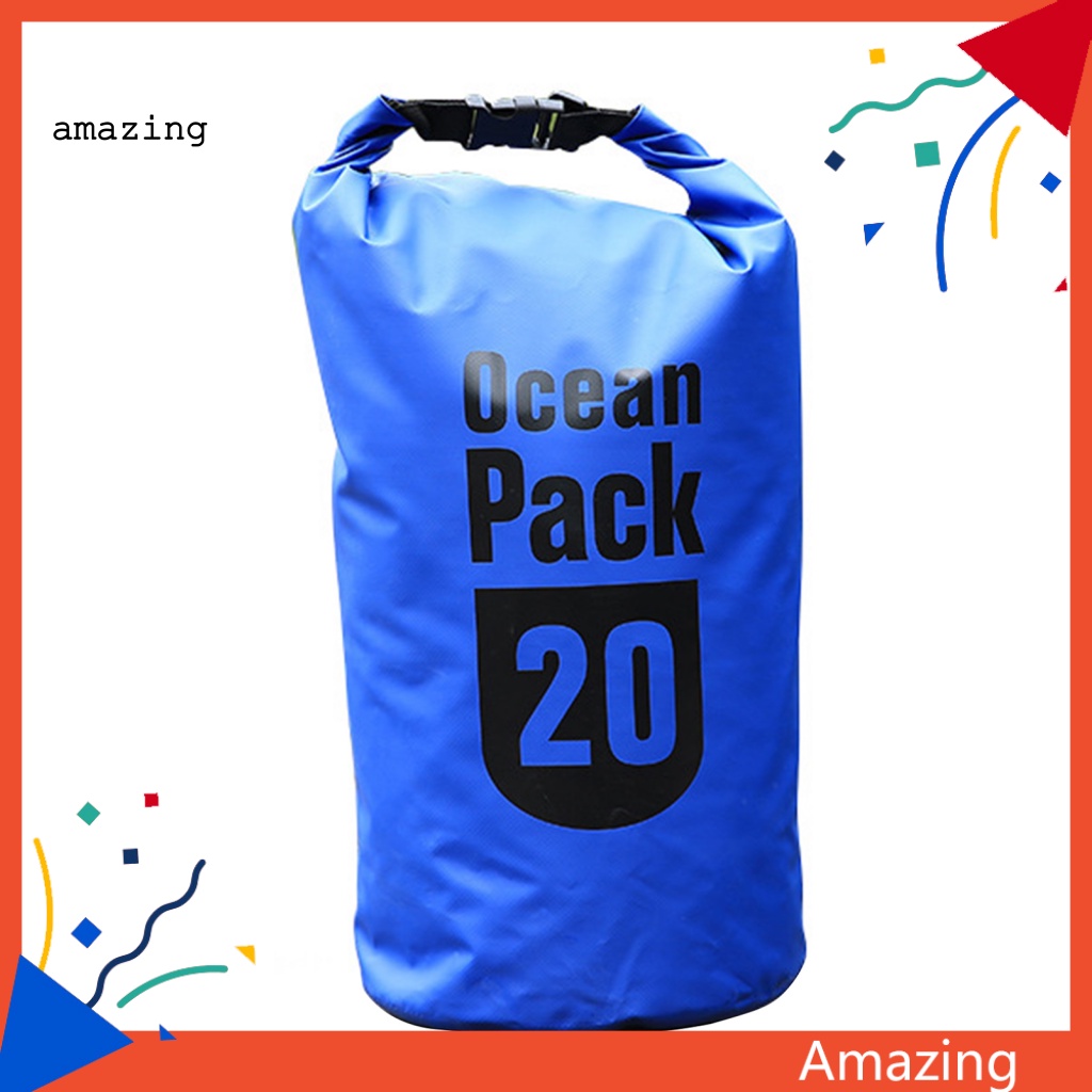 Túi Đựng Đồ Bơi / Chèo Thuyền Thể Thao Chống Rò Rỉ Dung Tích 20L Có Khóa Cài