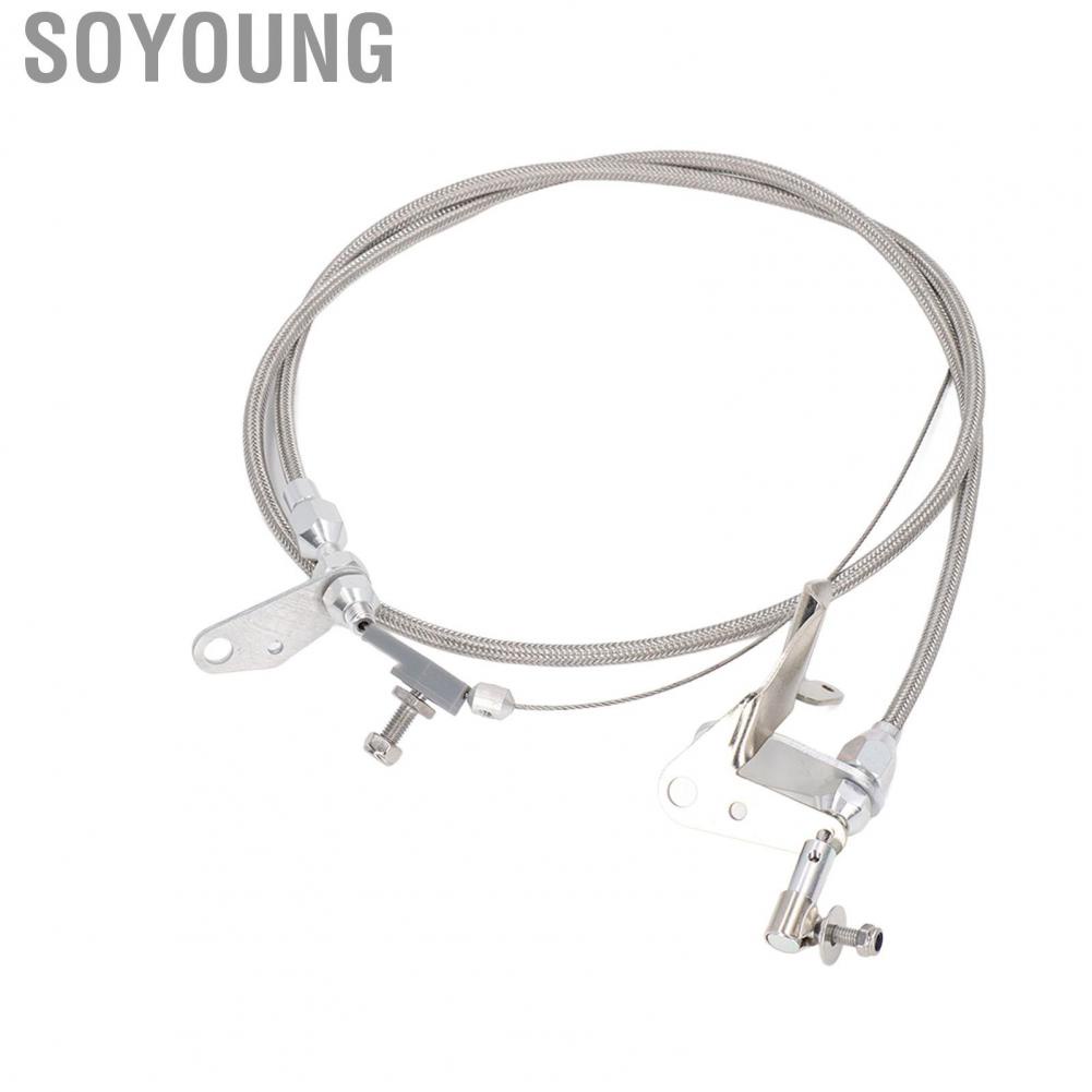Soyoung Car Kickdown Cable  Durable Throttle Wire High Strength  for 727 Transmissions
