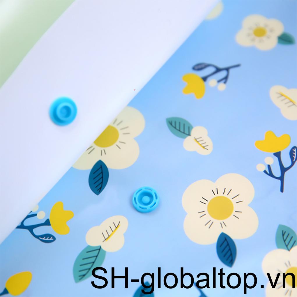 Túi Đựng Tài Liệu Khổ A4 Bằng PVC Chống Thấm Nước Họa Tiết Chú Thỏ Dễ Thương