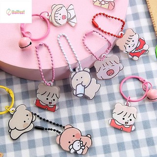 💜Móc khóa chuông nhỏ nhiều màu xinh xắn - Móc khóa đính chuông