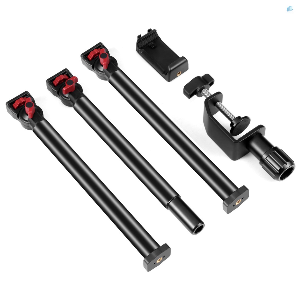 Giá Đỡ Máy Tính Bảng 3 Phần Mở Rộng Linh Hoạt Bằng Hợp Kim Nhôm PULUZ PU3103B