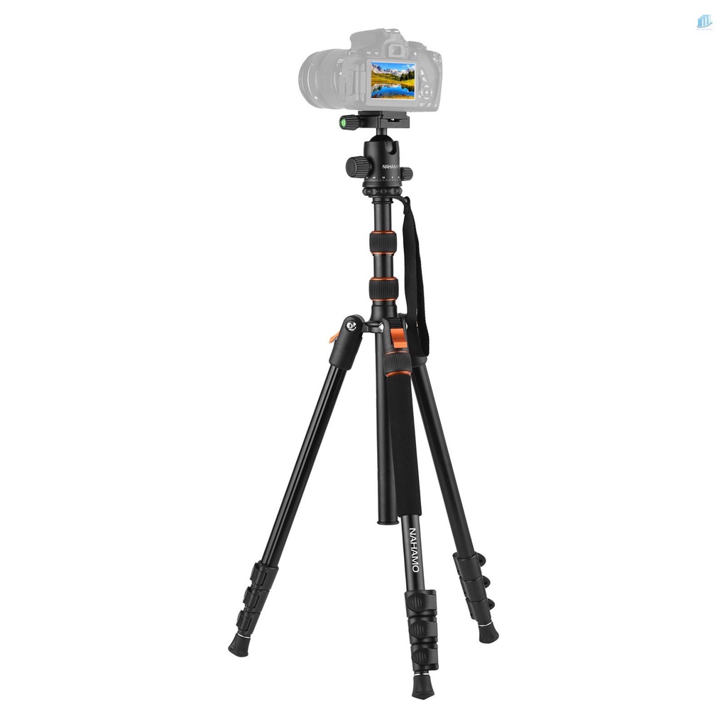 Giá Đỡ Ba Chân 2 Trong 1 200cm / 78.7in Max. Phụ Kiện Tải Trọng 5kg Bằng Hợp Kim Nhôm Có Thể Xoay 360 Độ 5kg° Bóng Gắn Túi Xách / Máy Ảnh Chuyên Dụng Tiện Lợi