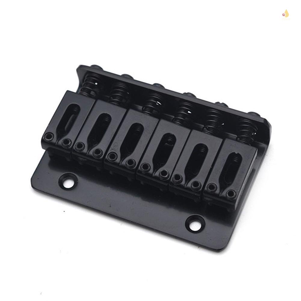 Ngựa Đàn Guitar Điện 6 Dây 65mm Cố Định Bằng Kim Loại 6 Dây