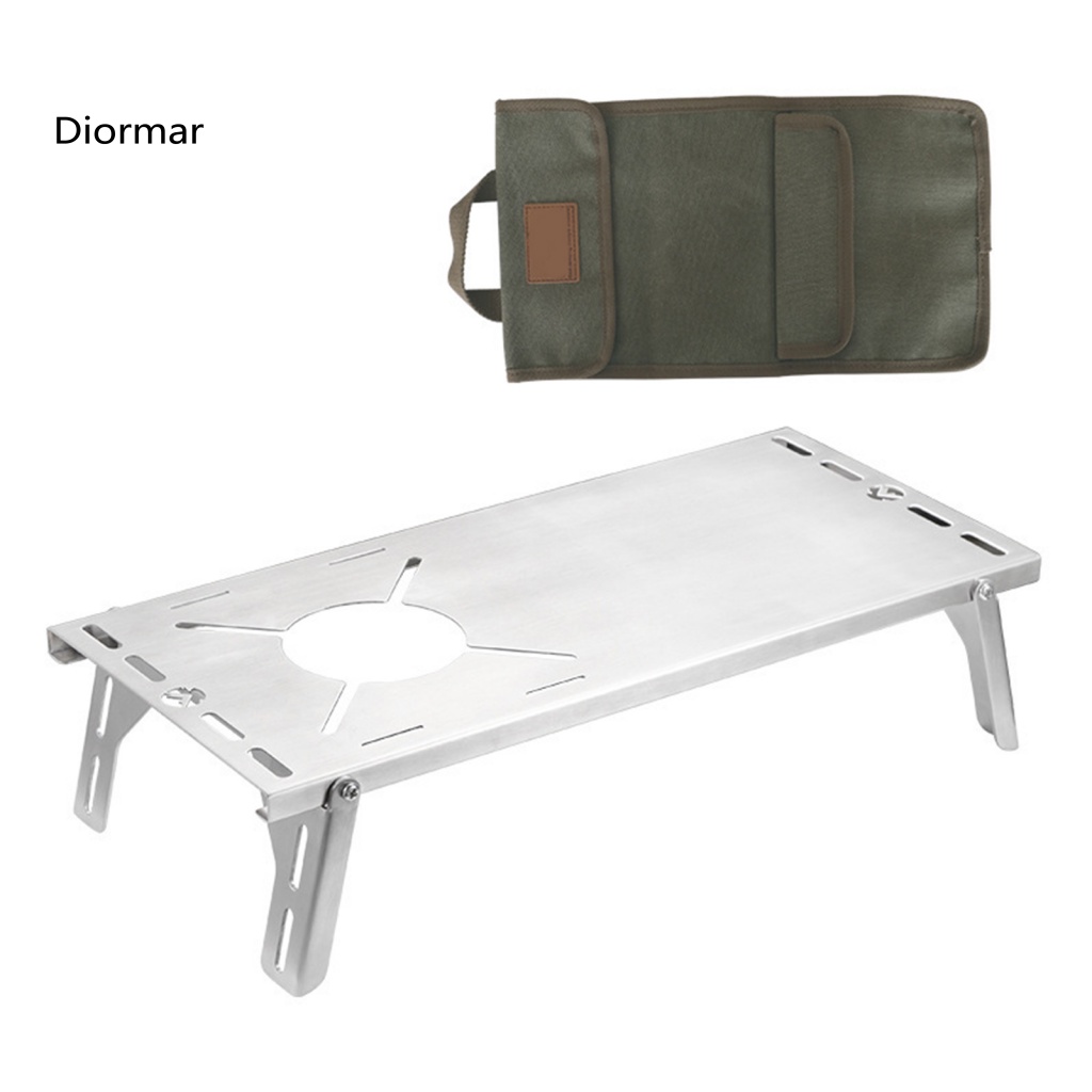 Bàn Xếp Bằng Thép Không Gỉ Chống Gió Tiện Dụng Cho Các Hoạt Động Ngoài Trời