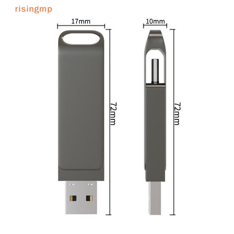 Ổ Đĩa Flash USB Type c USB2.0 Hai Công Dụng Chất Lượng Cao Cho Điện Thoại Di Động / Máy Tính