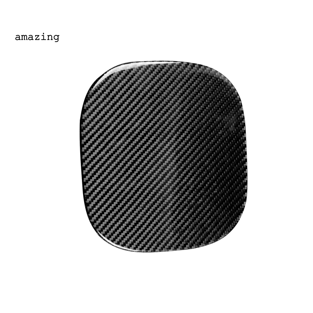 Miếng Dán Nắp Bình Xăng Tự Dính Họa Tiết Sợi Carbon Màu Đen Cho Infiniti FX 2009-2013 QX70 2014-up