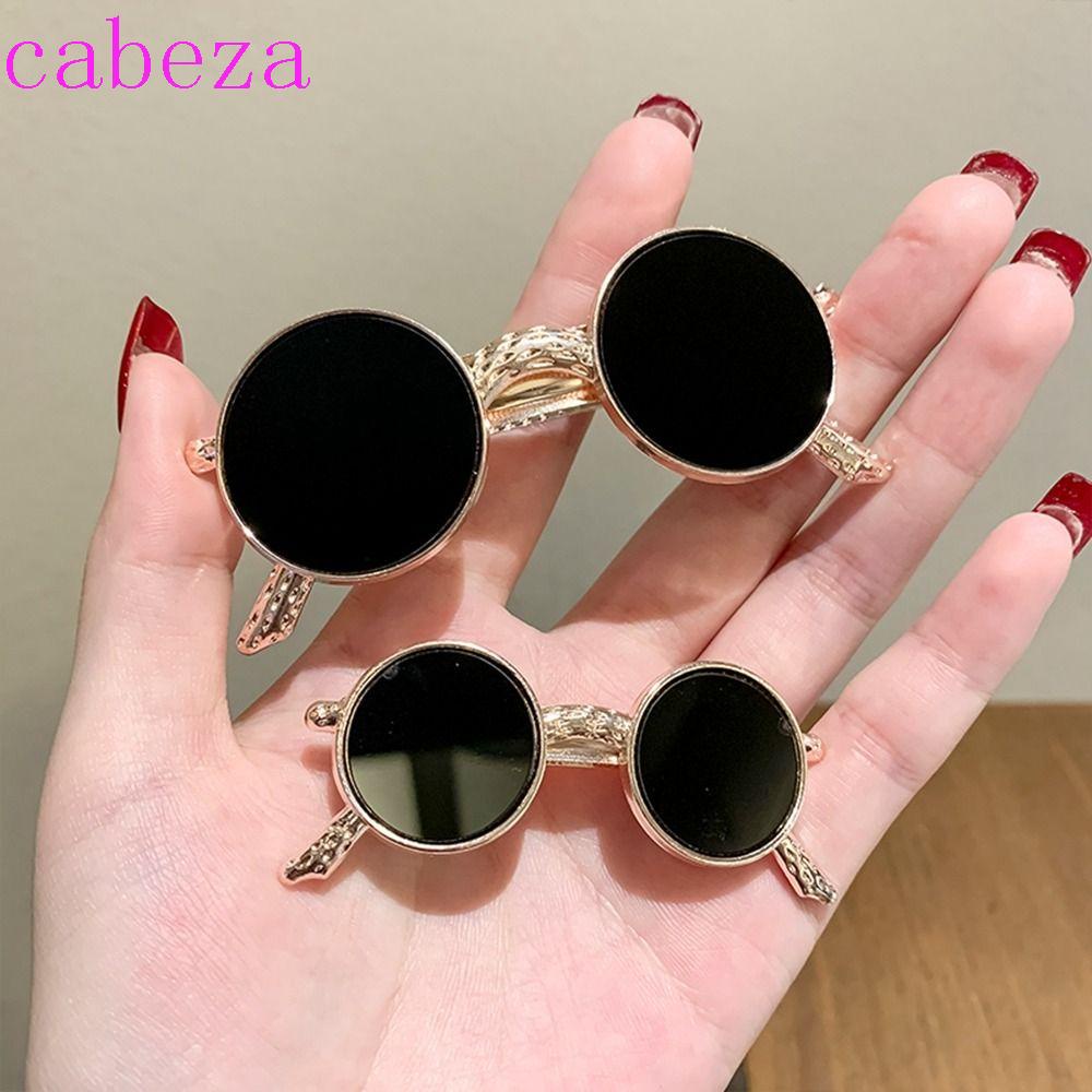 Kẹp Tóc Hình Mắt Kính Râm y2k Thiết Kế Đơn Giản Dễ Thương Cho Nữ