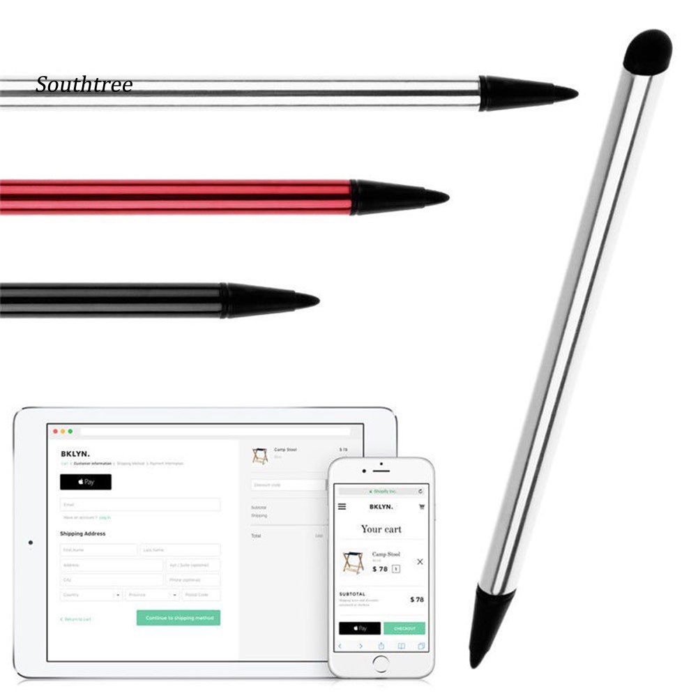 Set 2 Bút Cảm Ứng Điện Dung Cho iPad Tablet Smartphone