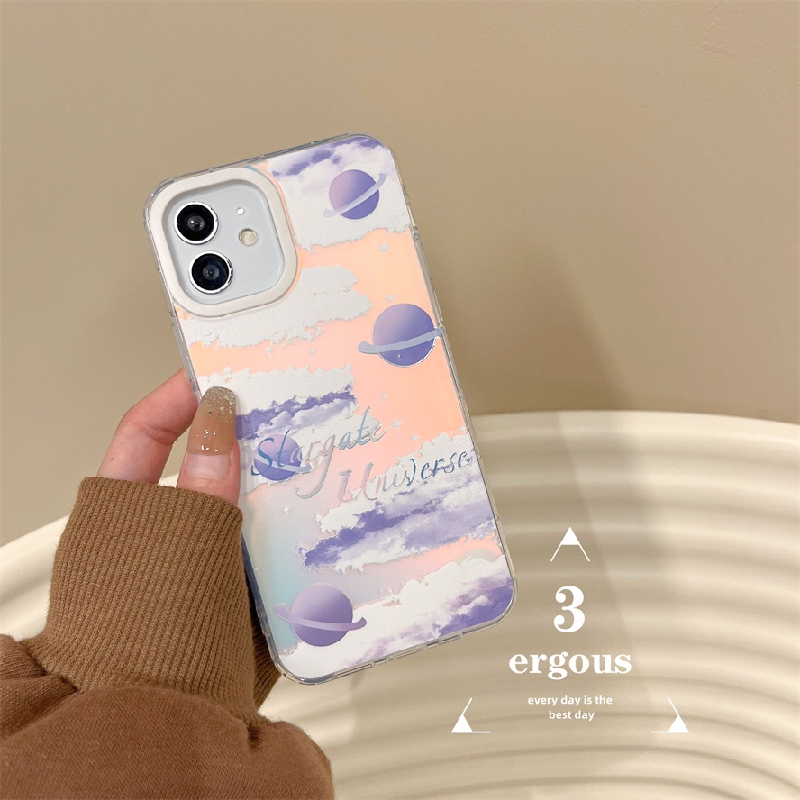 Ốp Điện Thoại Mềm Chống Sốc Màu Gradient Cho IPhone 14 13 12 11 Pro Max SE2020 X XR Xs Max 7 8 Plus