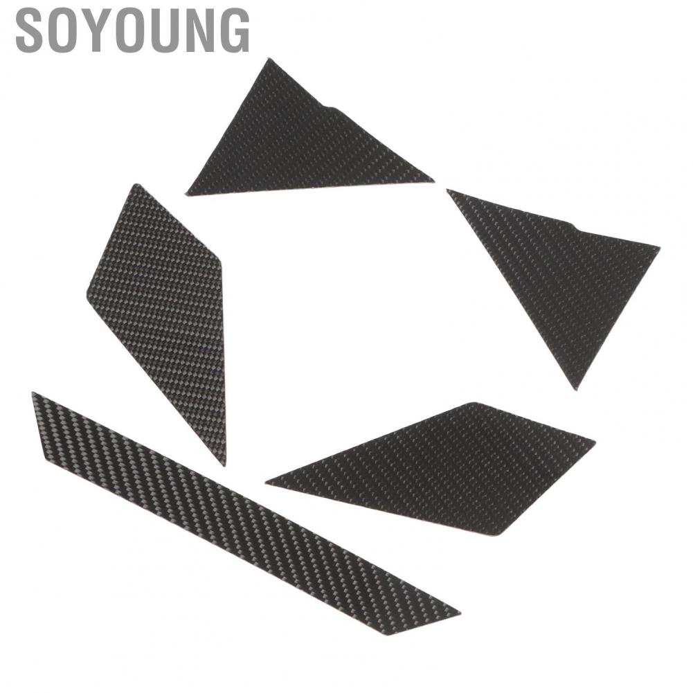 Soyoung UTV Front Face Panel Trim  UV Protection Carbon Fiber for RZR PRO XP 2021 Onwards