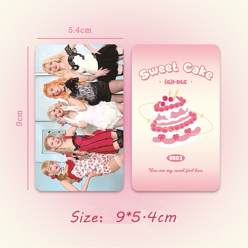 Set 6 Tấm Ảnh Lomo Card YUQI SHUHUA MIYEON MINNIE SOYEON