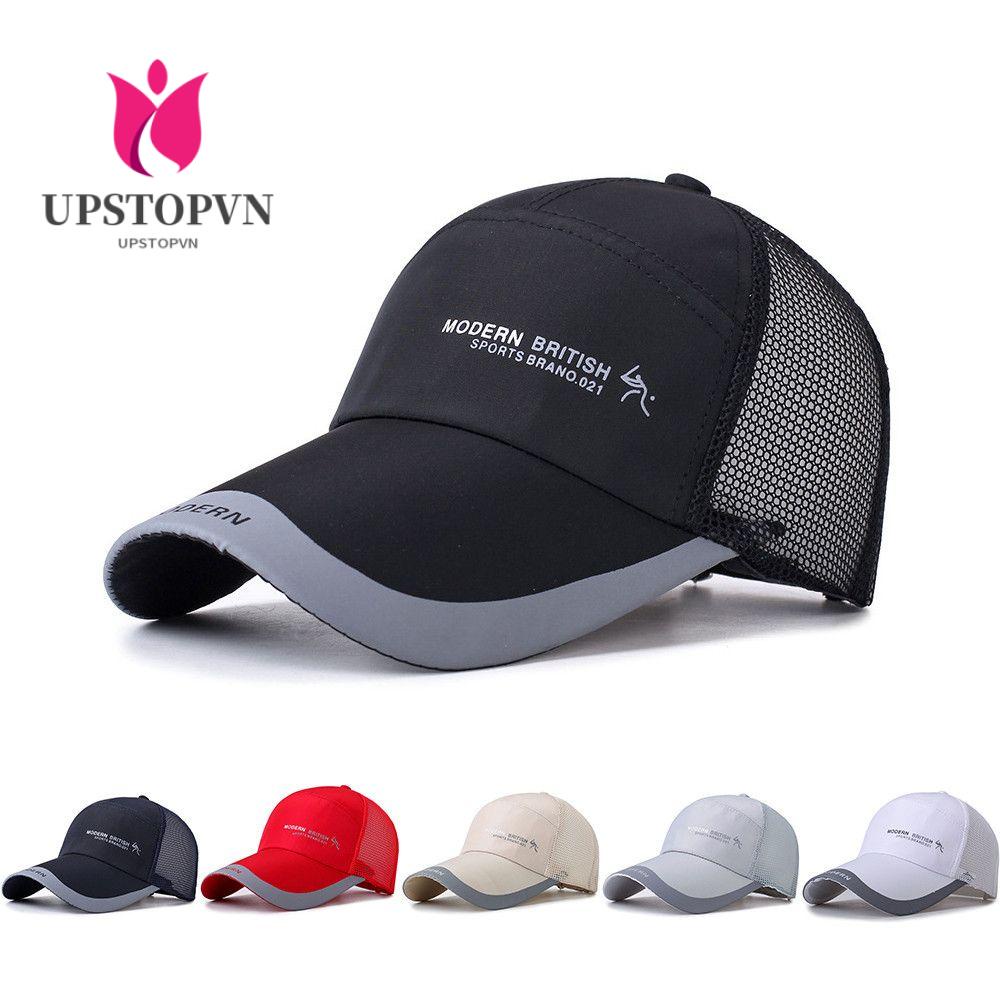 Mũ Lưỡi Trai Phối Lưới Phong Cách Thể Thao Cho Nam Và Nữ