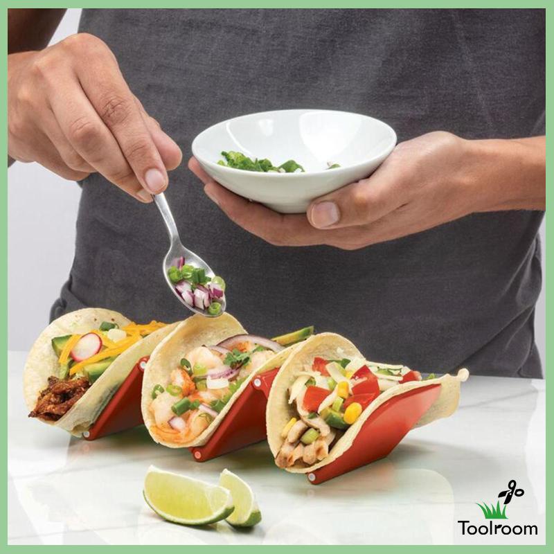 Giá Đỡ Trưng Bày Bánh Taco / Bánh Kếp Kiểu Mexico Độc Đáo Tiện Dụng Cho Nhà Bếp