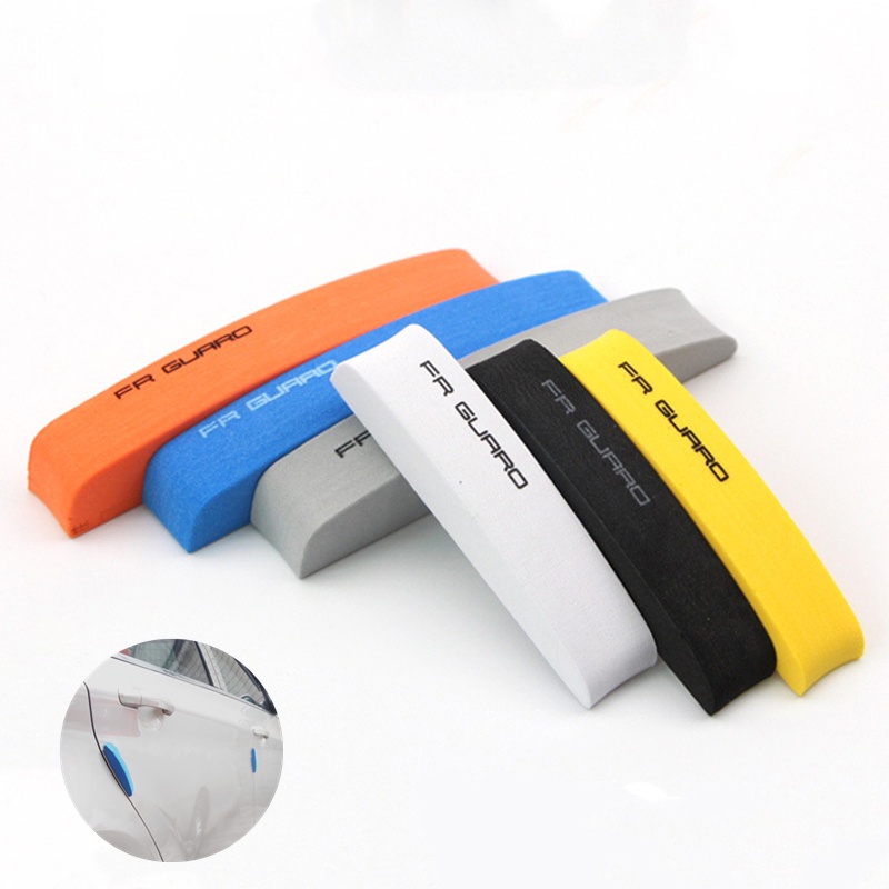 Bộ 4 Miếng Dán Cao Su Tự Dính Bảo Vệ Cửa Xe Hơi Chống Trầy Xước