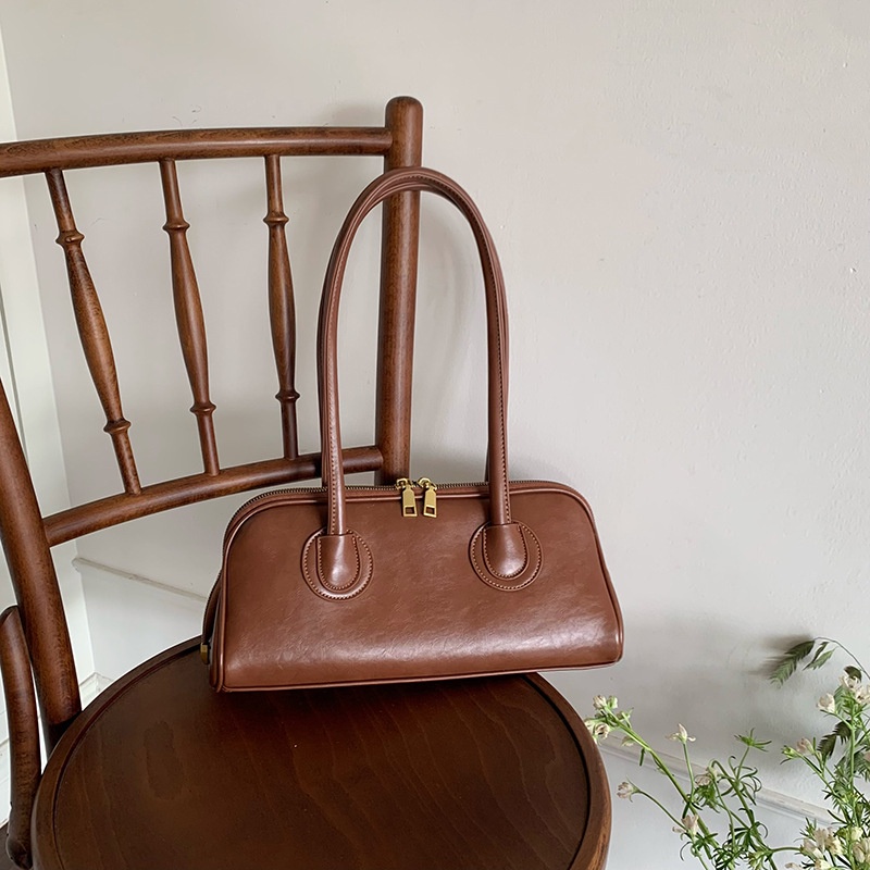 Túi Xách Đeo Vai Thiết Kế Đơn Giản Phong Cách Retro Thời Trang Cho Nữ