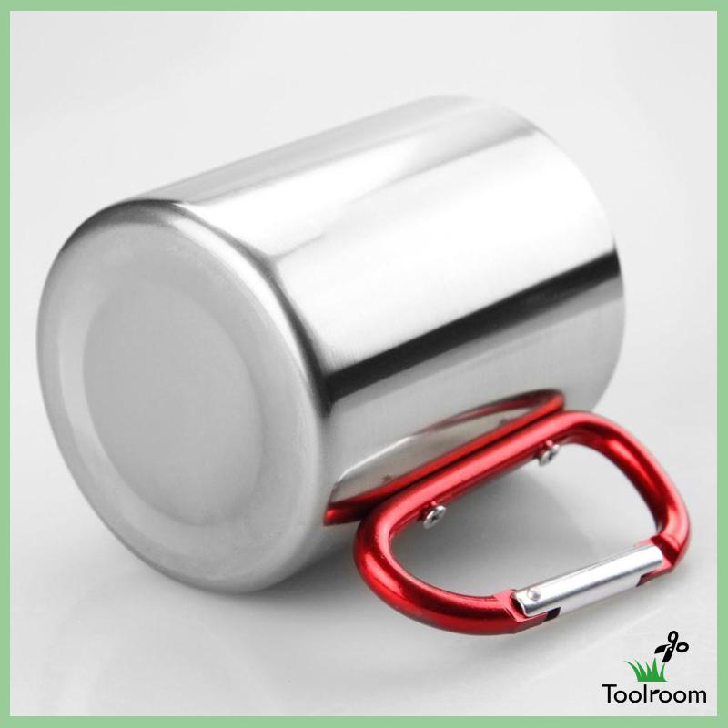 Cốc Kim Loại 150ml Dùng Đi Cắm Trại / Leo Núi Tiện Dụng