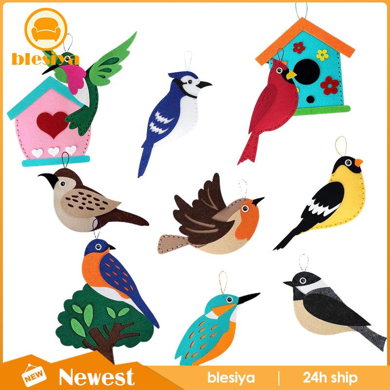 Bộ Dụng Cụ May Vá Thủ Công Hình Cá Và Chim Cho Người Mới Bắt Đầu