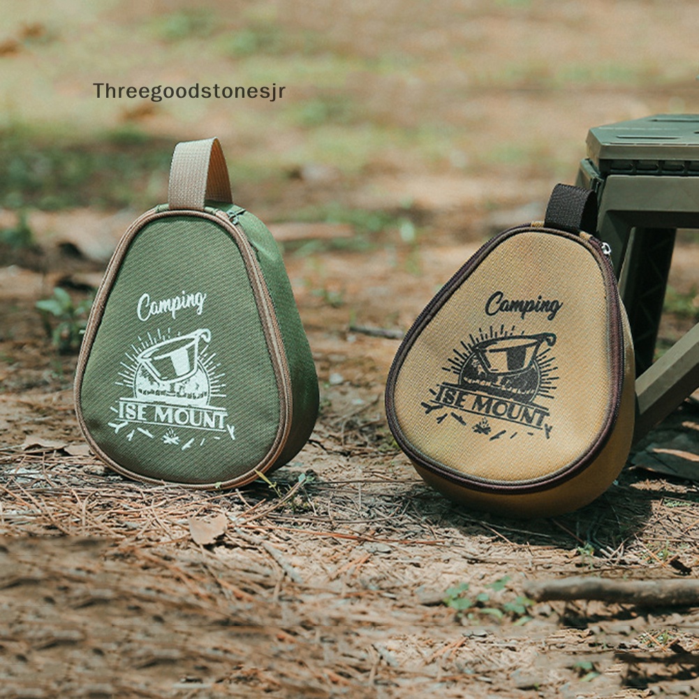 Túi Đựng Dao Nĩa / Cốc Nước Bằng Vải Oxford Chống Thấm Nước Tiện Dụng Mang Theo Du Lịch Cắm Trại