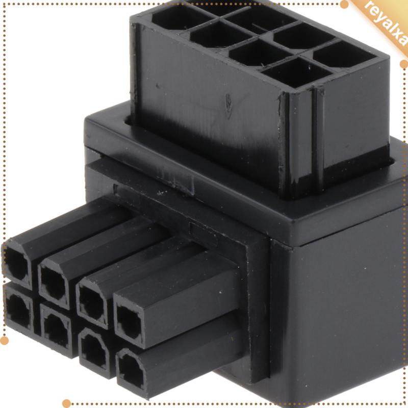 Cáp Chuyển Đổi Nguồn Điện 8Pin Sang 8Pin 90 Độ GPU Chuyên Dụng Cho Máy Tính / Thẻ Video