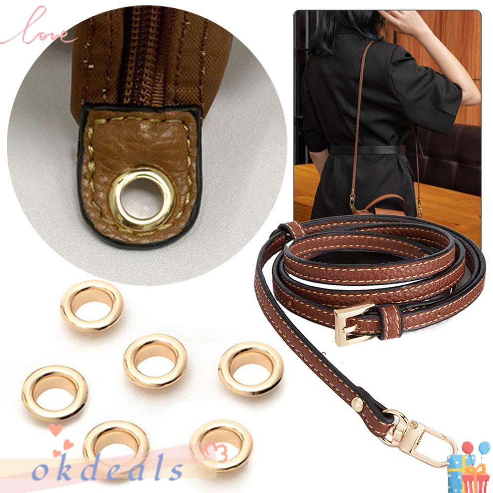 LONGCHAMP Phụ Kiện Đục Lỗ Dây Đeo Chéo / Túi Xách Bằng Da Thật