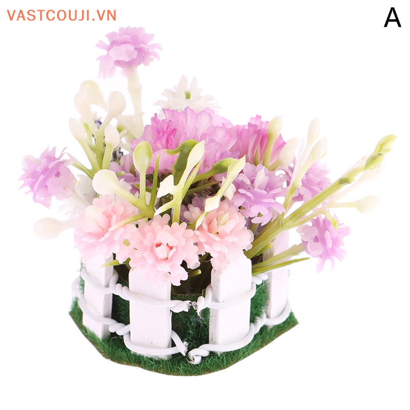 Mô Hình Giường Ngủ Mini Tỉ Lệ 1: 12 Dùng Trang Trí Nhà Búp Bê