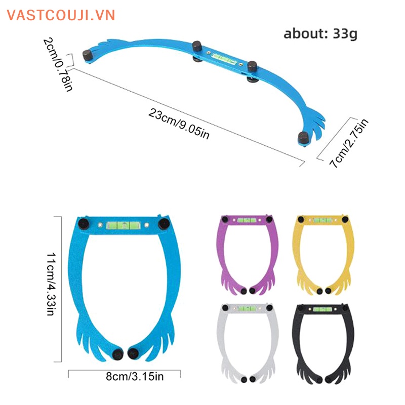 Thước Dây Vẽ Lông Mày VASTJI Có Thể Gập Lại Tiện Dụng