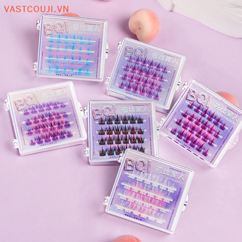 Cặp Lông Mi Giả 3D Đầy Màu Sắc VASTJI