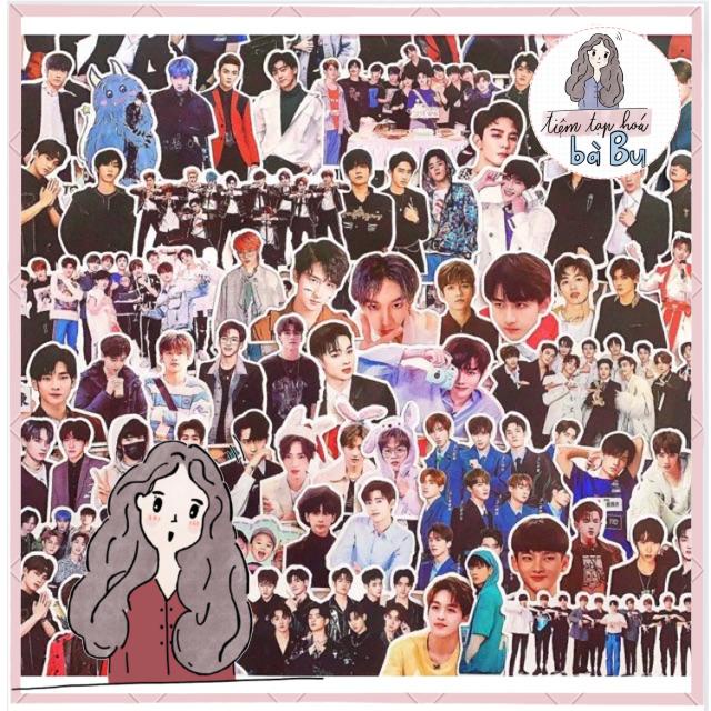 Set stickers nhóm nhạc thần tượng nam R1SE CBiz