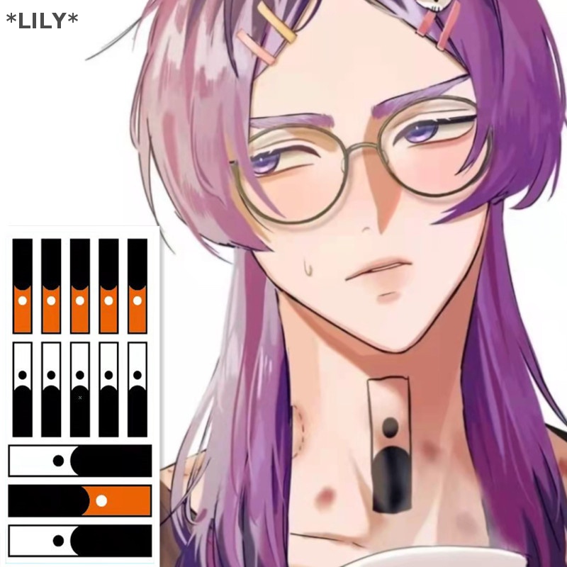 LILY Anime Tokyo Revengers hình xăm cosplay sticker hình xăm tạm thời không thấm nước uuu