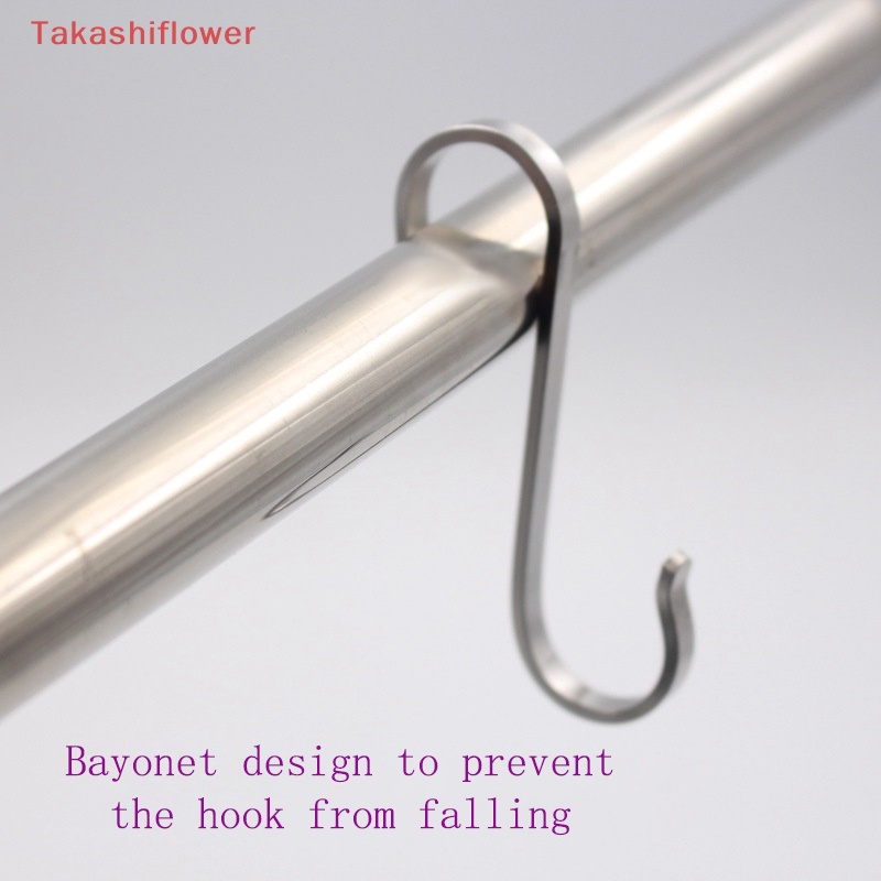 Set 2 Móc Treo Đồ Hình Chữ S Đa Năng Tiện Dụng Cho Phòng Tắm / Nhà Bếp