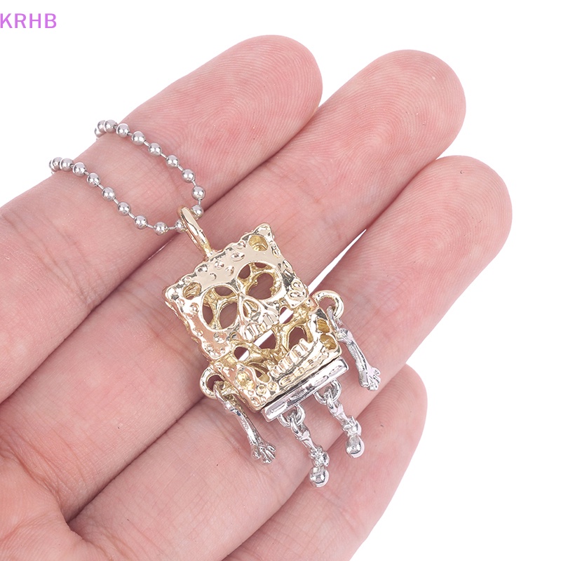 Vòng cổ Mặt Vuông Phong Cách Hip Hop Rock Punk Mới