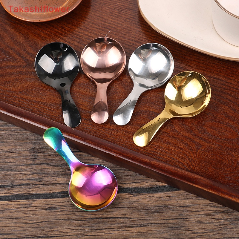 1 Muỗng Cà Phê Tay Cầm Ngắn Thiết Kế Độc Đáo