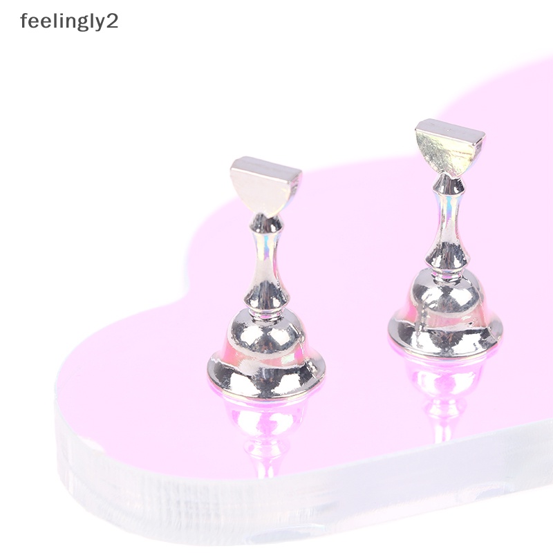 Giá Đỡ Móng Tay Giả Hình Đám Mây Bằng Acrylic Tiện Dụng Cho Salon