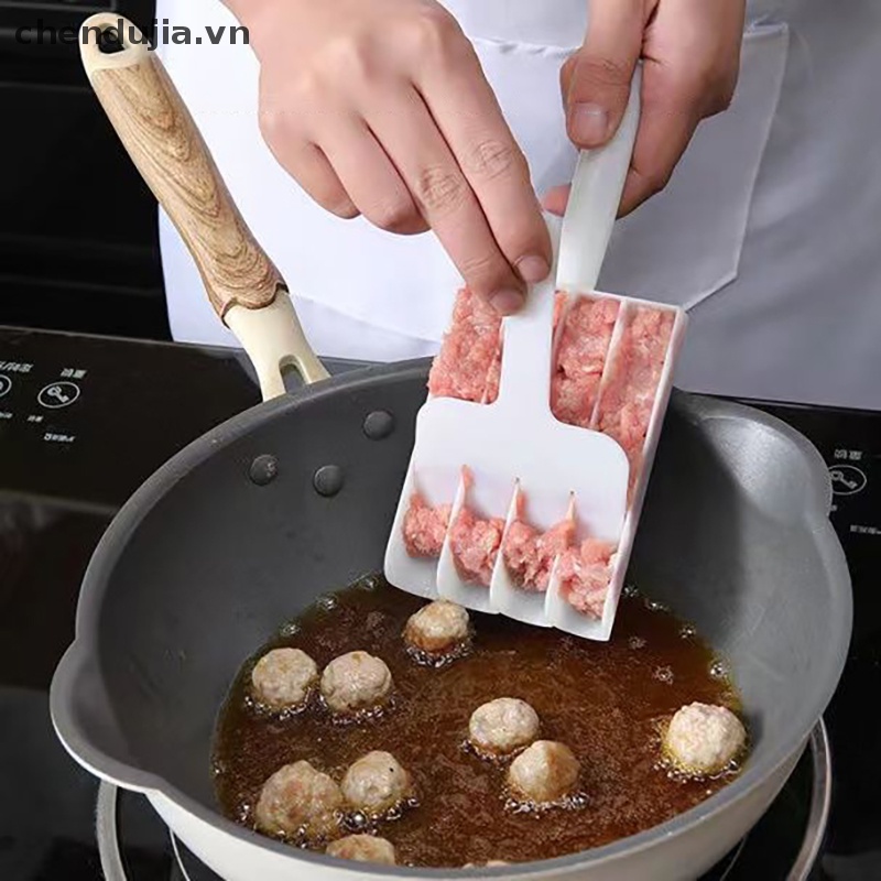 Dụng Cụ Làm Thịt Viên Ba Ngăn Tiện Dụng Cho Nhà Bếp