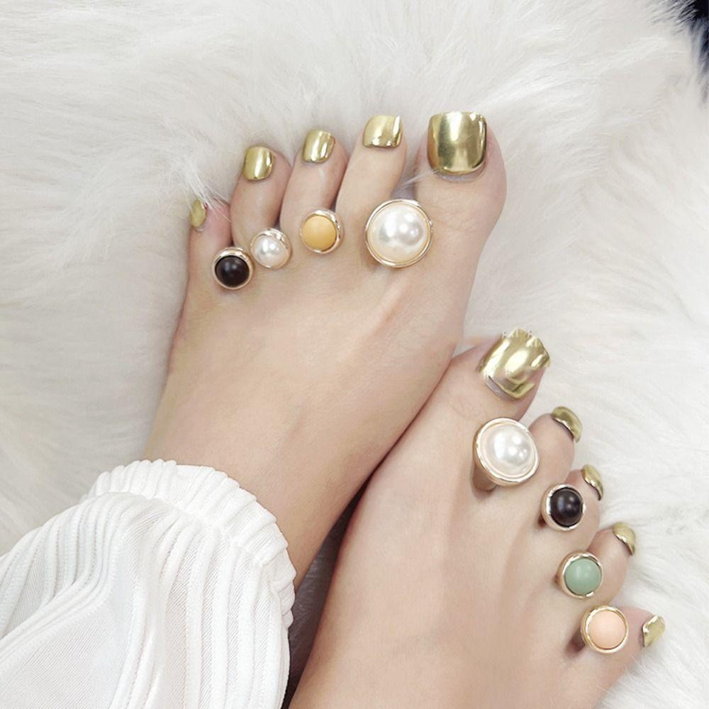 26EDIE Sản Phẩm Chỉnh Hình Ngón Chân Cái Thiết Kế Đá Cẩm Thạch Baroque Bằng Silicone Gel Mềm Mại Bảo Vệ Ngón Chân