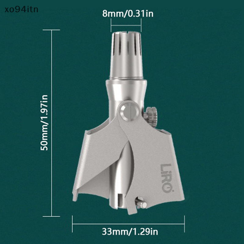 Tông Đơ Tỉa Lông Mũi / Tai / Tóc Chống Bụi Bẩn Bằng Thép Không Gỉ Có Thể Giặt