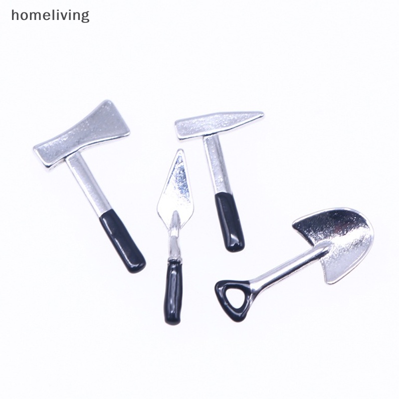 Mô Hình Nhà Búp Bê Mini Bằng Hợp Kim Dùng Trang Trí Tiểu Cảnh