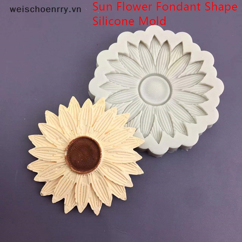 Khuôn Tạo Hình Hoa Hướng Dương Trang Trí Bánh Kem