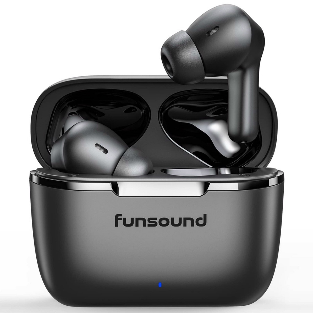 Tai Nghe Bluetooth FUNSOUND - Khử tiếng ồn với 4 micrô ENC - Kháng Nước IPX7