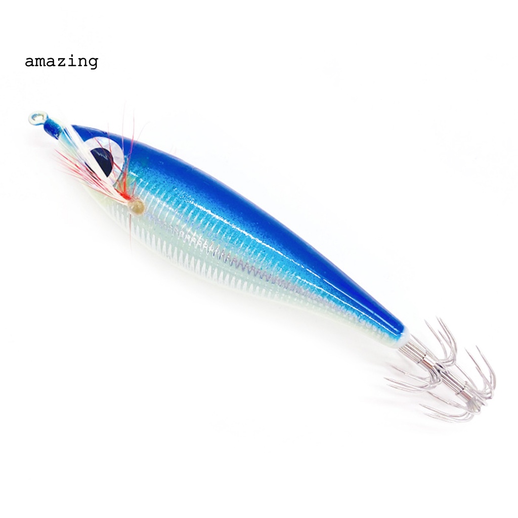 Mồi Câu Cá Giả Hình Tôm Dạ Quang 7.5cm / 10g Thân Thiện Với Môi Trường