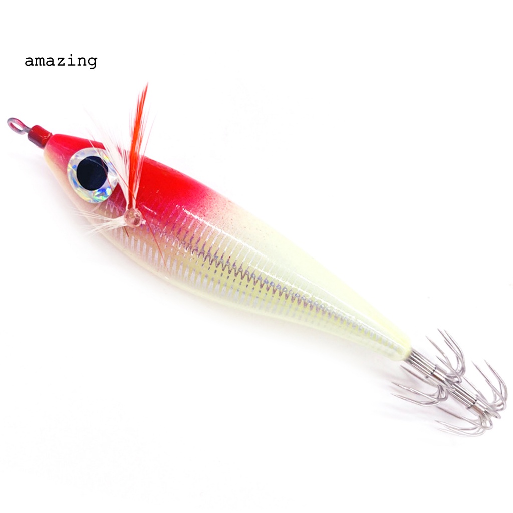 Mồi Câu Cá Giả Hình Tôm Dạ Quang 7.5cm / 10g Thân Thiện Với Môi Trường