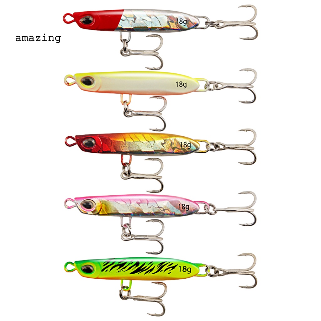 Mồi Giả Nhử Cá 18g / 5.9cm Bằng Nhựa Gắn Kèm Móc Câu