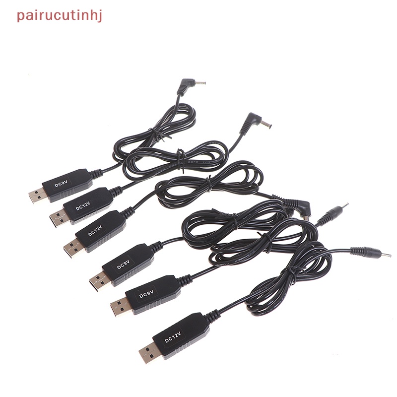 Cặp Cáp Tăng Áp USB DC 5V Sang 9V 12V 3.5 * 1.35mm 5.5 * 2.1mm VN