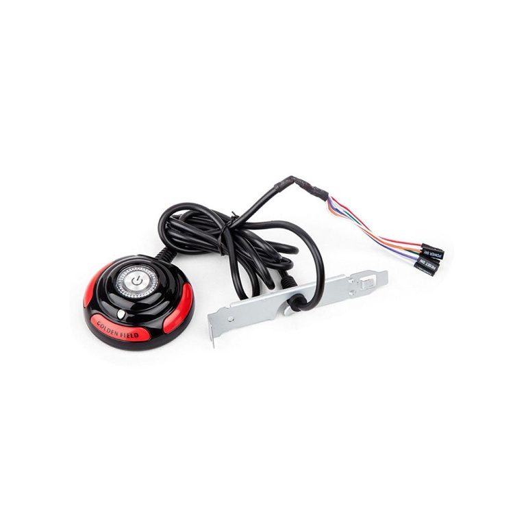1.6M Desktop Pc Computer Case Poweron Power Supplies On Off Reset Switch With Cables External Remote [Q/5]