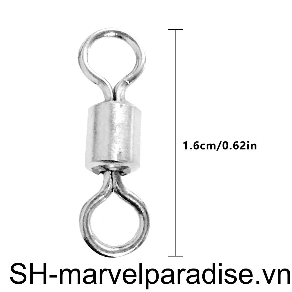 Đầu Nối Vòng Bi Xoay 360 Độ Bằng Đồng Bền Chống Mòn Cho Câu Cá