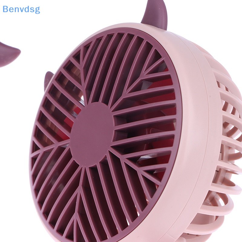 Quạt Đôi Mini Đeo Cổ Rảnh Tay Có Thể Sạc Lại Bằng Cổng USB